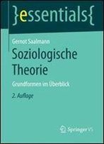 Soziologische Theorie: Grundformen Im Uberblick (Essentials)