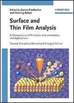 Surface And Thin Film Analysis: A Compendium Of Principles, Instrumentation, And Applications