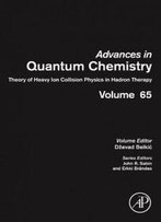 Theory Of Heavy Ion Collision Physics In Hadron Therapy, Volume 65 (Advances In Quantum Chemistry)