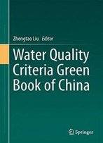 Water Quality Criteria Green Book Of China