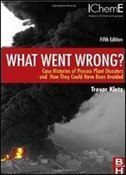 What Went Wrong Case Histories Of Process Plant Disasters And How They
Could Have Been Avoided ButterworthHeinemann