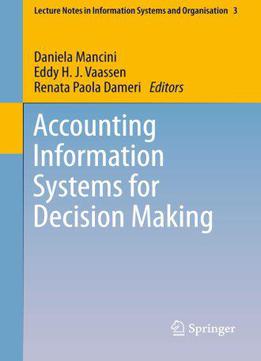 Accounting Information Systems For Decision Making