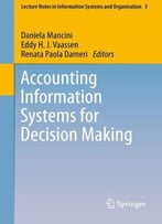 Accounting Information Systems For Decision Making