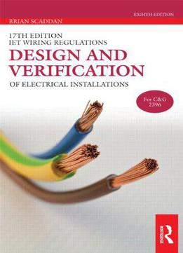 Design And Verification Of Electrical Installations, 8 Edition