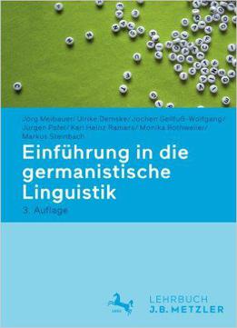 Einführung In Die Germanistische Linguistik