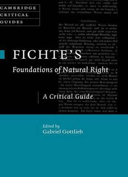 Fichte's Foundations Of Natural Right: A Critical Guide