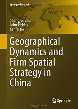 Geographical Dynamics And Firm Spatial Strategy In China (springer Geography)