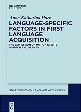 Language-specific Factors In First Language Acquisition