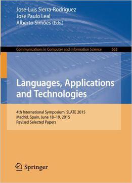 Languages, Applications And Technologies