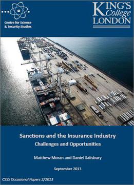 Sanctions And The Insurance Industry: Challenges And Opportunities