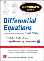 Schaum's Outline Of Differential Equations, 4th Edition