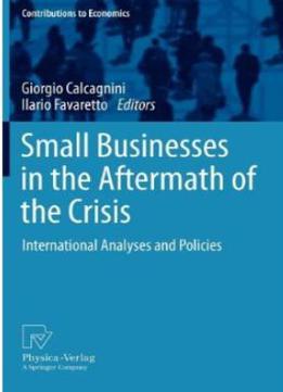 Small Businesses In The Aftermath Of The Crisis