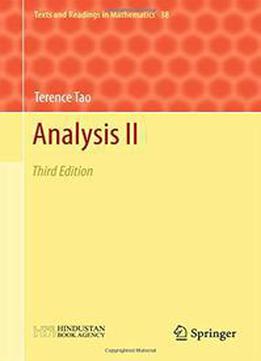 Analysis Ii, 3rd Edition