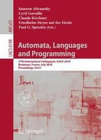 Automata, Languages And Programming