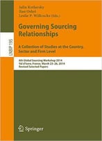 Governing Sourcing Relationships