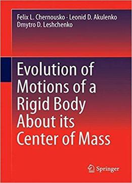 Evolution Of Motions Of A Rigid Body About Its Center Of Mass