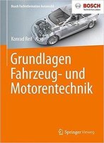 Grundlagen Fahrzeug- Und Motorentechnik