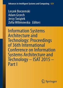 Information Systems Architecture And Technology