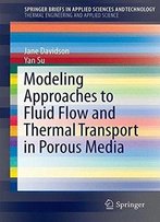 Modeling Approaches To Natural Convection In Porous Media (Springerbriefs In Applied Sciences And Technology)