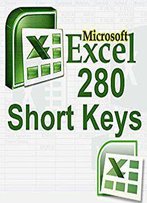 Ms Excel 280 Short Keys: Guide Book