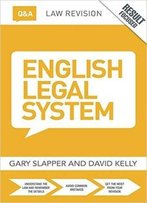 Q&A English Legal System (Questions And Answers) 11th Edition