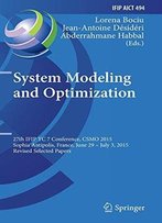 System Modeling And Optimization