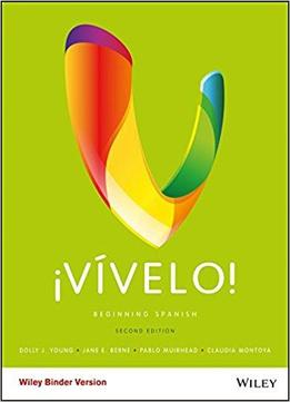 ¡vívelo!, Binder Ready Version: Beginning Spanish, 2nd Edition