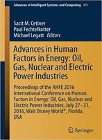 Advances In Human Factors In Energy