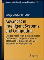 Advances In Intelligent Systems And Computing