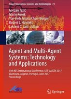 Agent And Multi-Agent Systems: Technology And Applications
