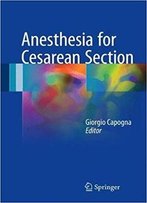 Anesthesia For Cesarean Section
