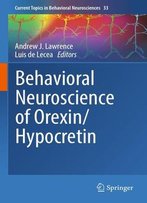 Behavioral Neuroscience Of Orexin/Hypocretin