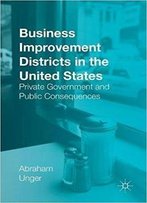 Business Improvement Districts In The United States