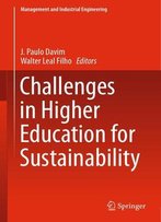 Challenges In Higher Education For Sustainability