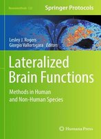 Lateralized Brain Functions: Methods In Human And Non-Human Species