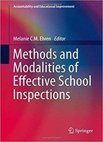 Methods And Modalities Of Effective School Inspections