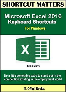 keyboard shortcuts for excel 2016 pc
