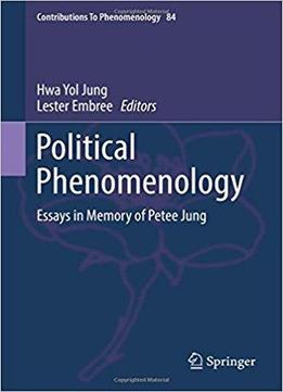 Political Phenomenology: Essays In Memory Of Petee Jung