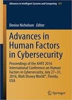 Advances In Human Factors In Cybersecurity