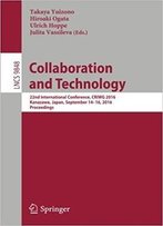 Collaboration And Technology: 22nd International Conference