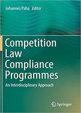 Competition Law Compliance Programmes
