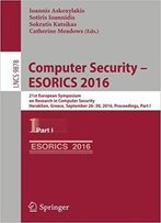 Computer Security – Esorics 2016, Part I