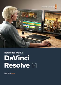 download davinci resolve 14 manual pdf