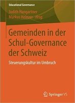 Gemeinden In Der Schul-Governance Der Schweiz