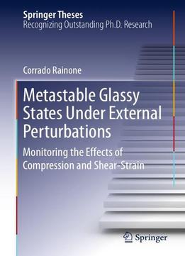 Metastable Glassy States Under External Perturbations: Monitoring The Effects Of Compression And Shear-strain