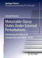 Metastable Glassy States Under External Perturbations: Monitoring The Effects Of Compression And Shear-Strain