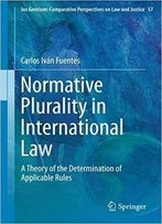 Normative Plurality In International Law