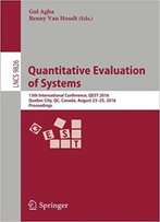 Quantitative Evaluation Of Systems: 13th International Conference