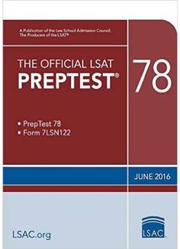 The Official Lsat Preptest 78 (official Lsat Preptests)