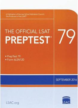 The Official Lsat Preptest 79 (the Official Lsat Preptests)